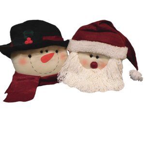 Terry's Village Vintage Round 3D Holiday Pillows